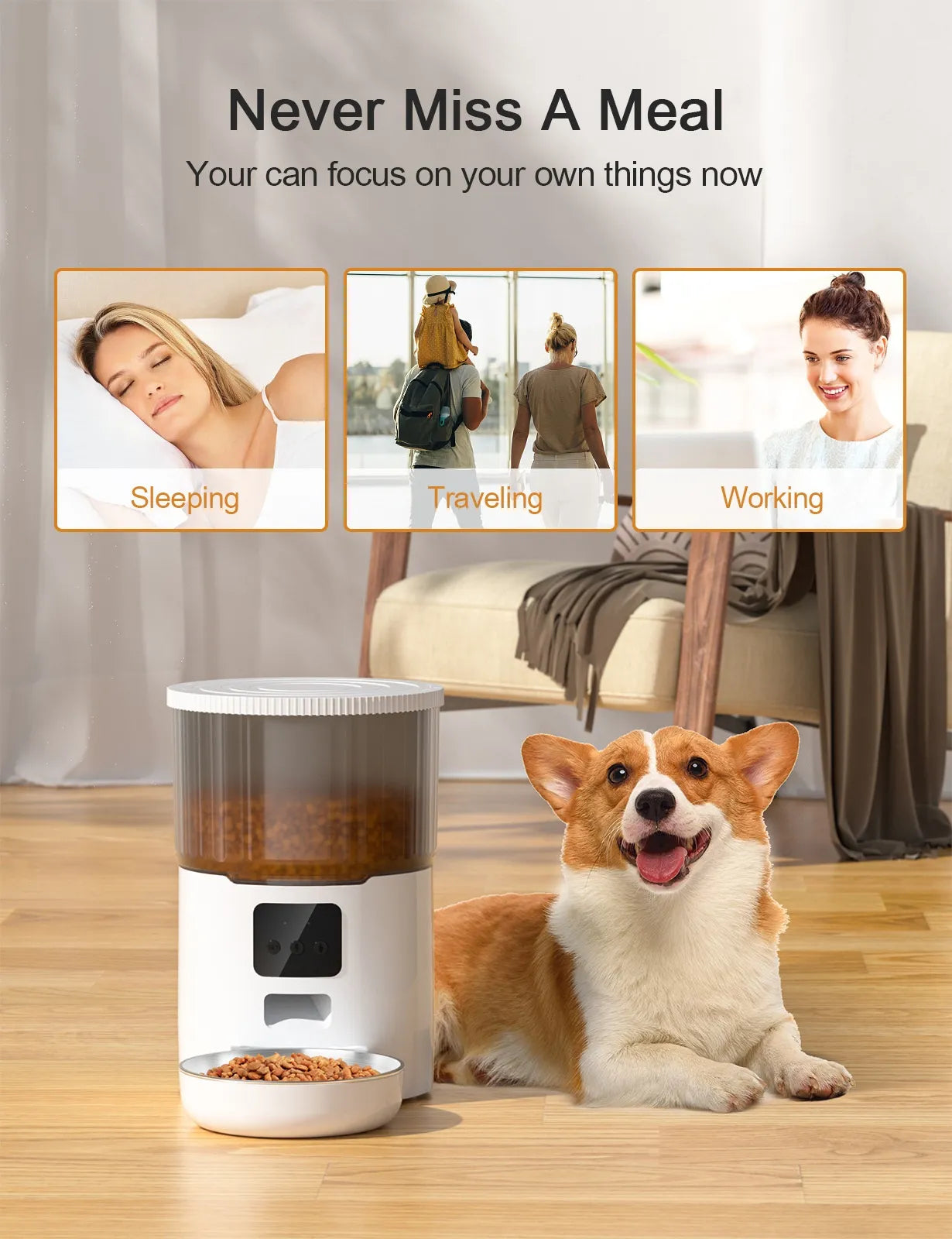PawSight Automatic Pet Feeder