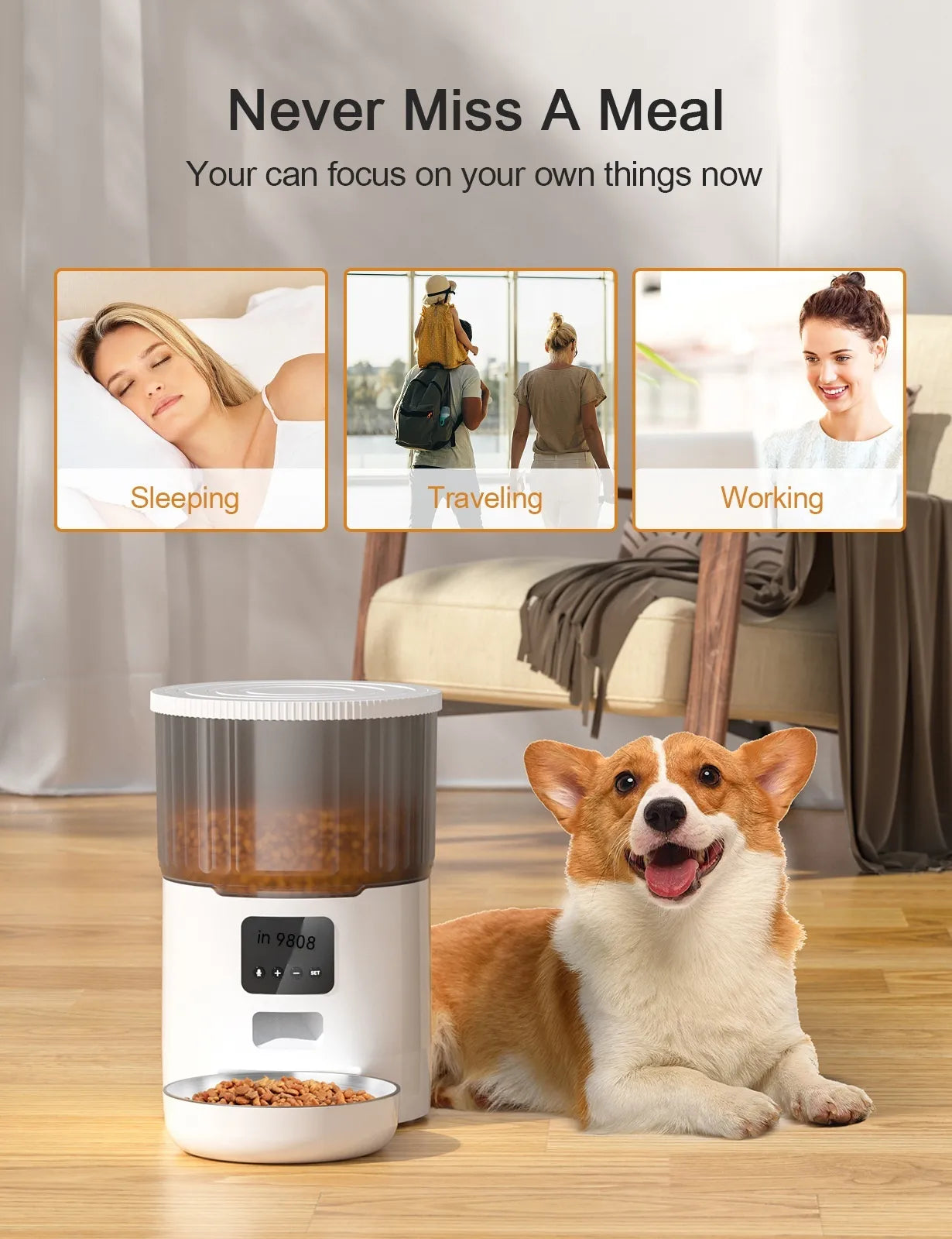 PawSight Automatic Pet Feeder